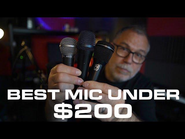 Best Mic Under $200 Part Two - e945 vs SM58 vs EV ND96 vs sE V7