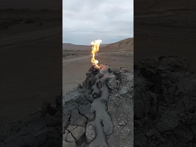 #gobustan and mud volcanoes. #Azerbaijan  #mudvolcanoes #volcanes