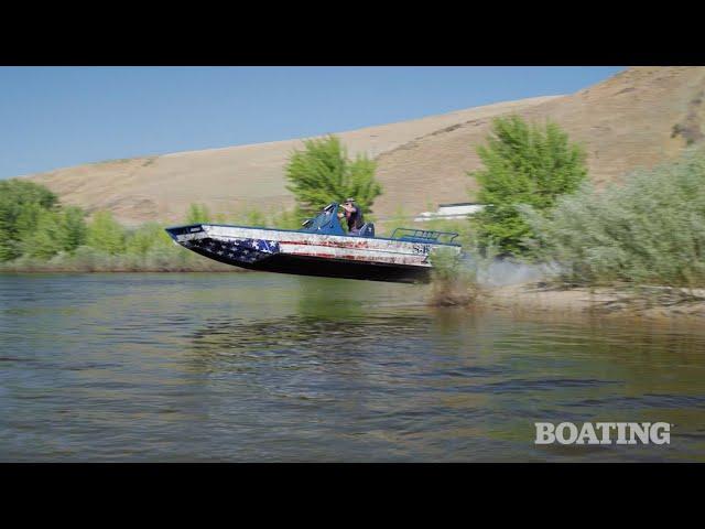 SJX River Jet Boat powered by 2.3L EcoBoost and EcoJet package by Indmar Marine Engines