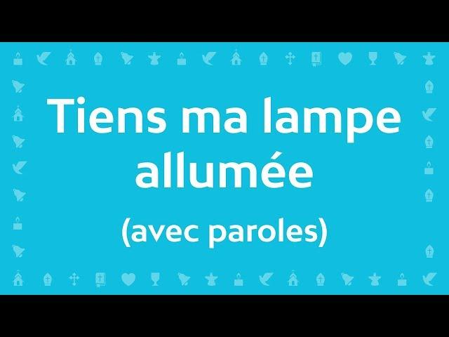 Jean-Claude Gianadda - Tiens ma lampe allumée | Chant chrétien avec paroles pour le Carême et Pâques
