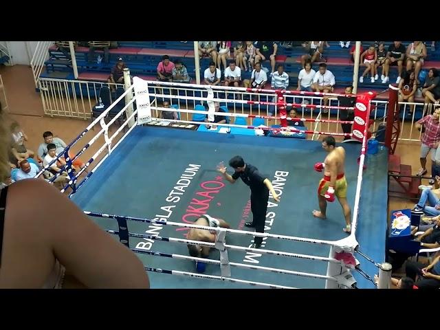 Farshad Derekeh vs German Muaythai Champion 