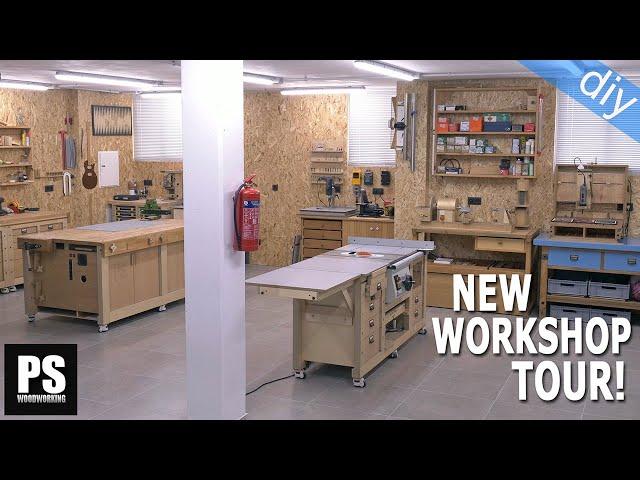 Tour of Paoson Woodworking's Workshop (2024)