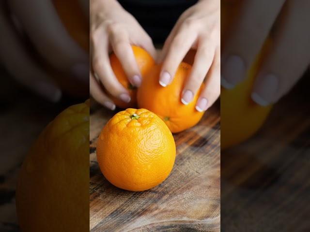  Satisfying Iced Orange Juice Making + ASMR! #shorts #juice #delicious #refreshing #orange #asmr