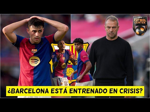 BARCELONA PONE EN RIESGO el LIDERATO ante REAL MADRID. HANSI FLICK debe REACCIONAR | Futbol Center