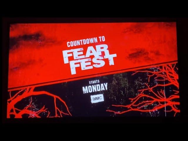 AMC FearFest 2023 - Countdown To FearFest Starts Monday Promo Bumper