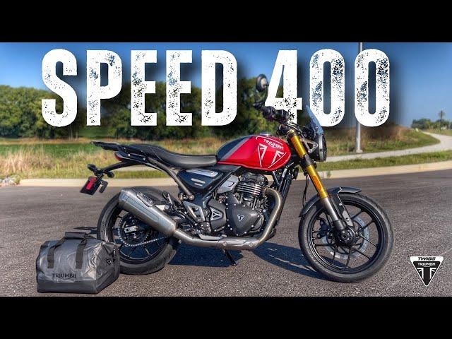 2024 Triumph Speed 400 - Walk Through - Accessories