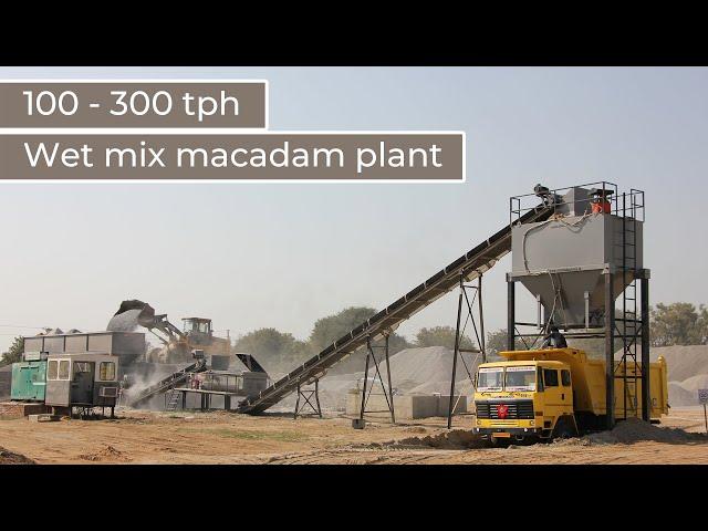 Atlas wet mix plant - 200 tph