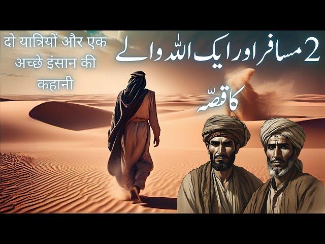 Do Musafir Aur Aik Allah Walay Ka Qissa | Urdu Hindi Moral Stroy