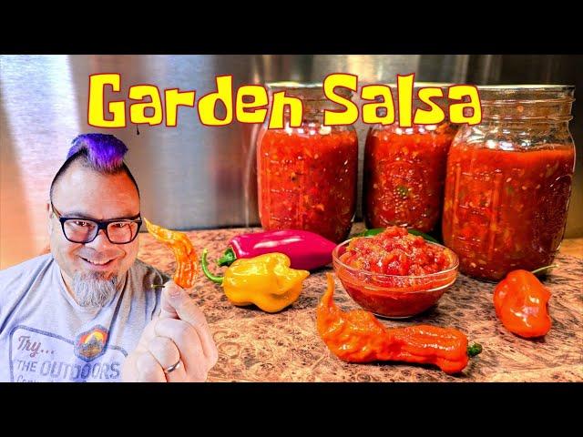 How to Make and Can Salsa