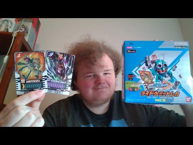 Kamen Rider Gotchard Ride Chemy Trading Card Phase:00 Booster Box Unboxing! - rivers