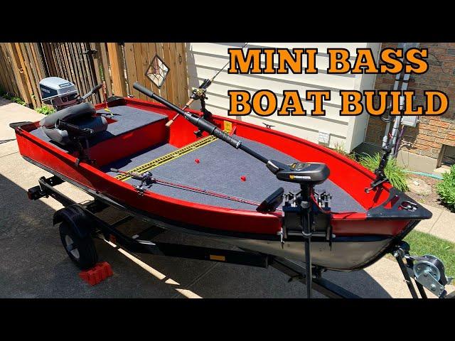 MAKING A MINI BASS BOAT!