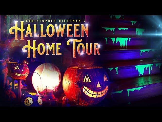 Halloween Home Tour - Christopher Hiedeman's Fall & Halloween Decorating - Historic House Tour