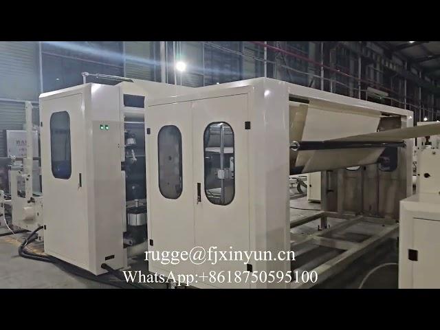 Automatic small bobbin paper making machine production line for Colombia