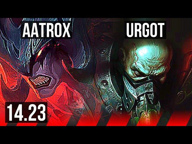 AATROX vs URGOT (TOP) | NA Master | 14.23