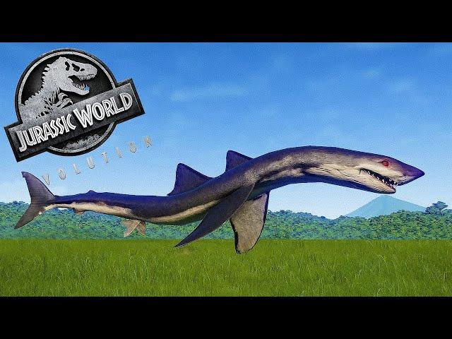 MEGALODON SHARK AND TITANOBOA SNAKE HYBRID - MEGALODON BOA | DINOSAUR || JURASSIC WORLD EVOLUTION