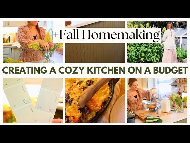 Cozy Small Kitchen Makeover + Cooking Beautiful Seasonal Food At Home