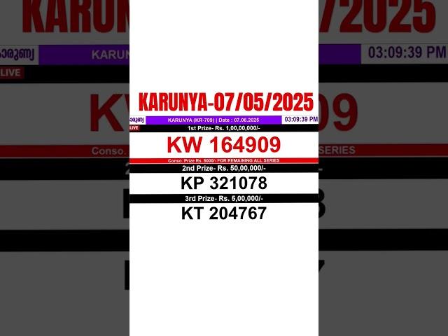 Kerala lottery live result |KARUNYA|#keralalottery#lotteryresult|pridelotteriesthrissur|