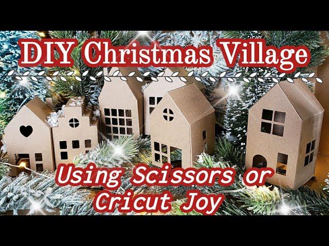 Christmas DIY Village || Rustic Christmas Decor