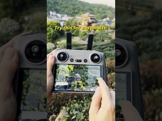 Here's an easy drone orbit tutorial that you need to try asap!  DJI Air 3S