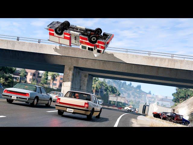 Wind Accidents | BeamNG.drive