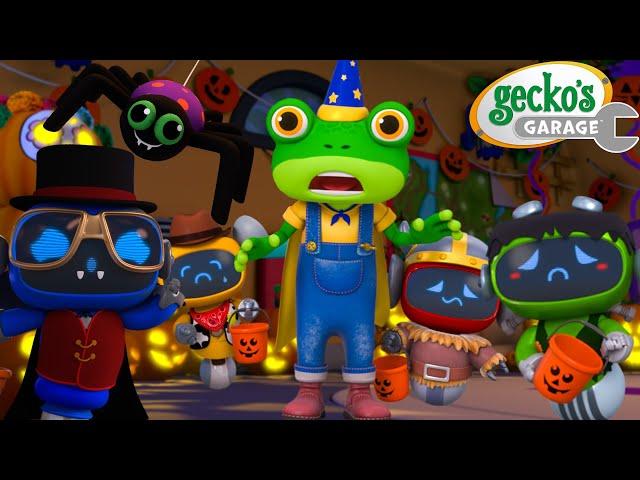 Gecko’s Halloween Treasure Hunt!  | Gecko's Garage  | Cartoons For Kids | Toddler Fun Learning