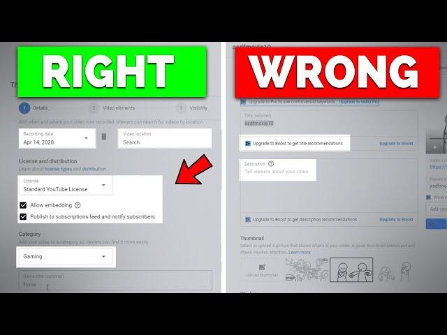 How To PROPERLY Upload Gaming Videos On YouTube (2024)
