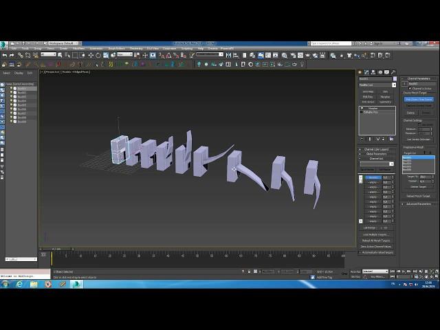 3ds Max tutorial (progressive morphing)