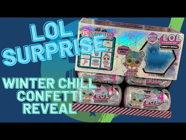 LOL Winter Chill Confetti Reveal Unboxing Review | The Upside Down Robot