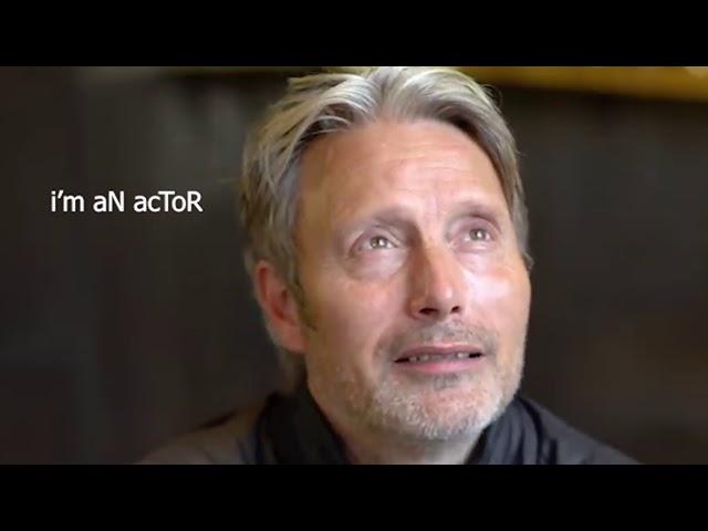 mads mikkelsen being himself for 3 minutes straight