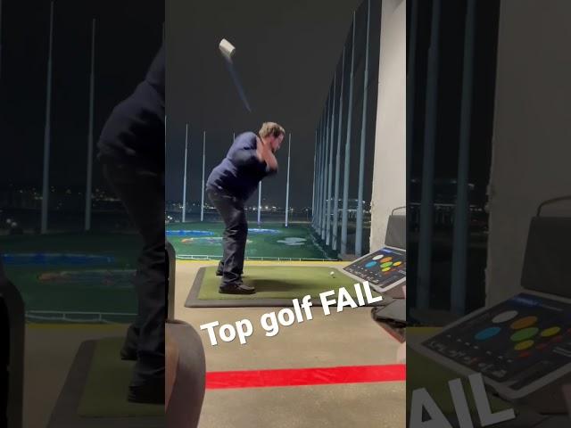 Top golf FAIL #opps #topgolf #sorry #foryou #fails