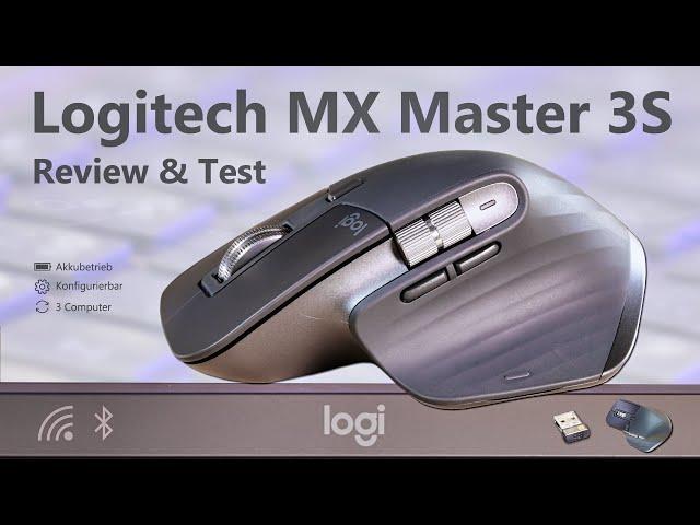 Logitech MX Master 3S Review - Die Maus für Gaming & Business.