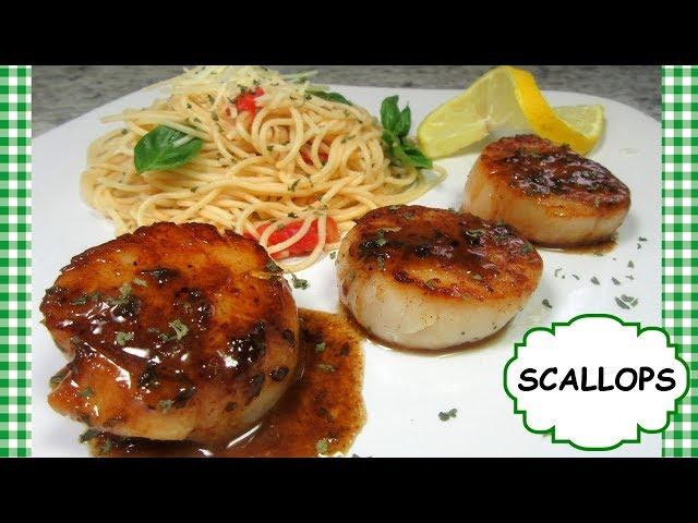 How To Cook PERFECT SCALLOPS with Lemon Garlic Butter Sauce Recipe
