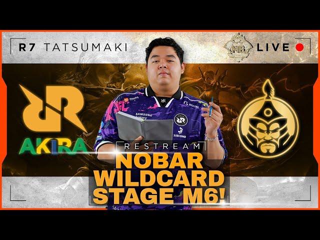 RESTREAM M6 WILDCARD FT @XINNN  RRQ AKIRA VS THE MONGOLZ  TOP UP DI R7STORE.ID #mlbbidcreator