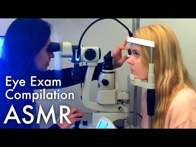 ASMR Real Eye exams at the eye place fitzrovia in London