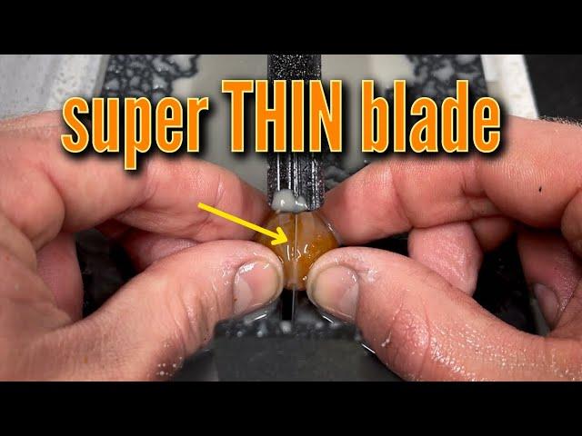 4"/5" Lapidary Trim Saw | Unboxing, Setting up, & Cutting Stones