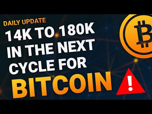 14K TO 180K THE NEXT CYCLE? - HUGE BITCOIN SUPPORT! - 2023 BTC PRICE PREDICTION - BITCOIN ANALYSIS!