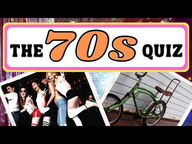 Do You Remember the 70s? The Best 70s Trivia Quiz Game  Test your memories