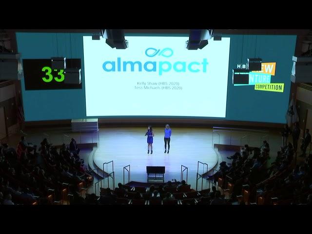 AlmaPact Final Pitch New Venture Competition 2019 Business Track