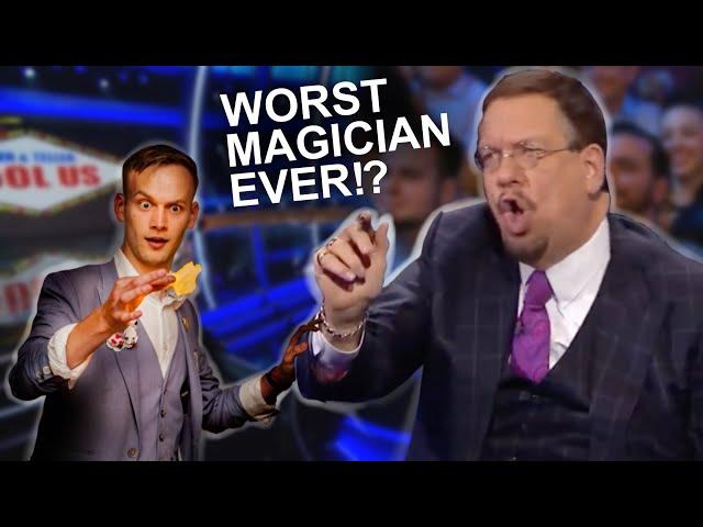 The WORST Penn and Teller Fool Us Magician EVER?! | Jack Rhodes on Penn & Teller: Fool Us (ish)