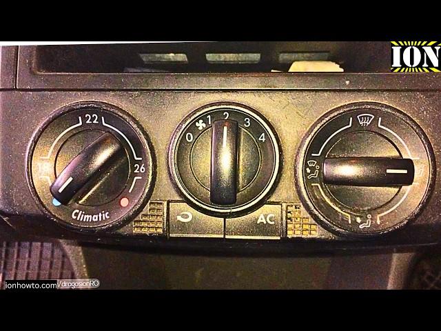VW Polo 9N Heater - Noisy Blower Motor Replacement or Cleaning