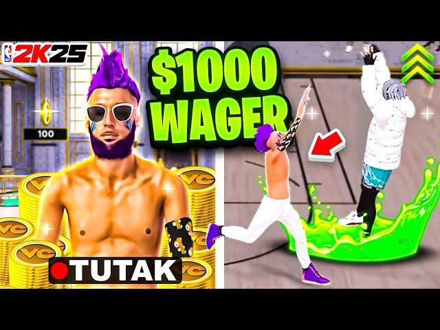 I Wagered a PROFESSIONAL TEAM in NBA 2K25 ($1000)