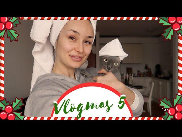 VLOGMAS  Ziua 5  Nubi la baita si la spa  DIY globuri 