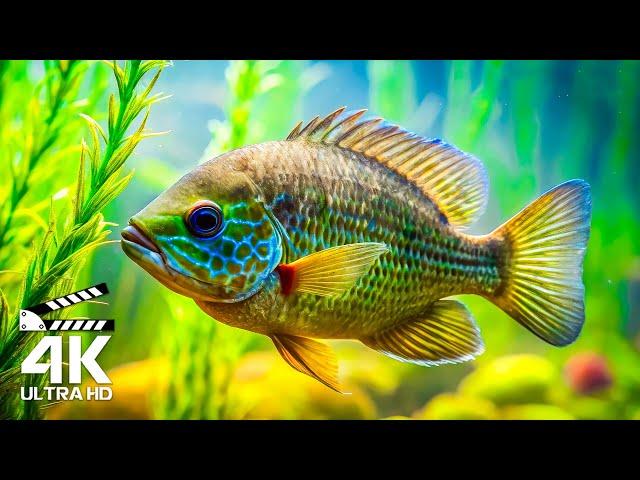 Dive into Calmness with this Ocean Aquarium 4K Underwater Escape! Relaxing Vistas 4K