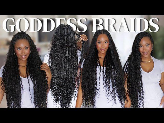 WOW! Get This Boho Style Goddess Braids in Under 2 Hours | Ywigs Hair Crochet Tutorial for Beginners