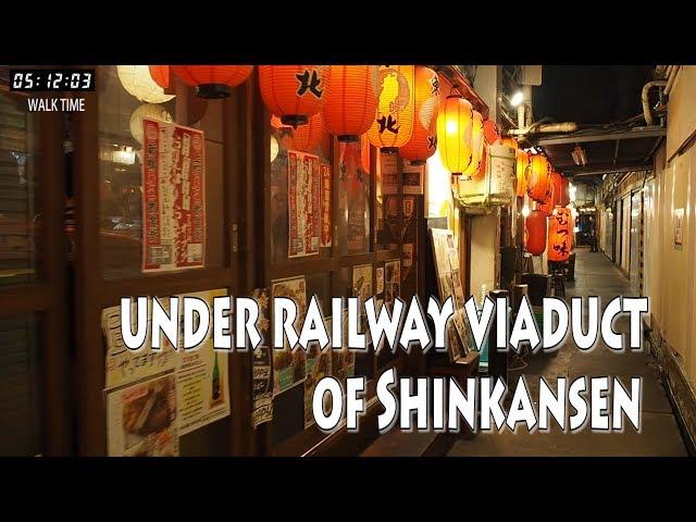 TOKYO. | Under railway viaduct.  From Yurakucho Sta.To Shimbashi Sta,