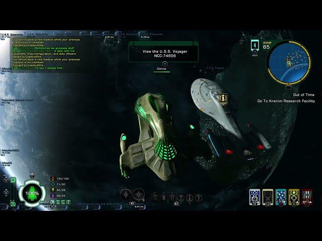 Star Trek Online day 2024 damus Nihydron destroyer compare USS Voyager