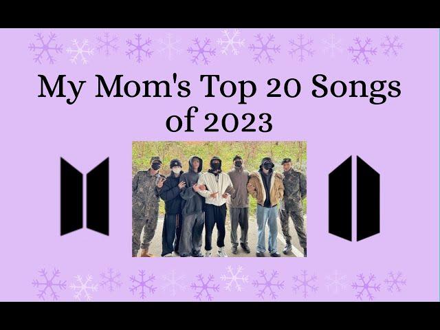 MY MUM's Top 20 Songs of 2023 