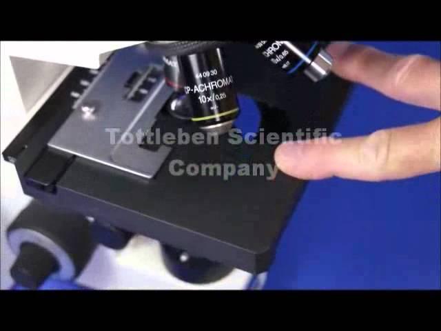 code 06 Zeiss Axiostar Binocular Microscope