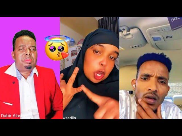 Garyaana Iyo Kowsarliin Dahiir Alasow Oo Maxaa dhex maray Live Video Tiktok