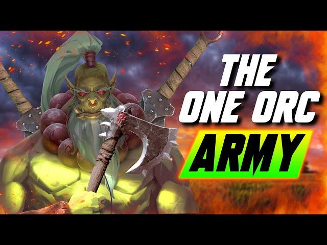 ONE MAN ARMY - BLADEMASTER WITH ABSOLUTELY NO HELP FROM ANY UNITS - WC3 - Grubby